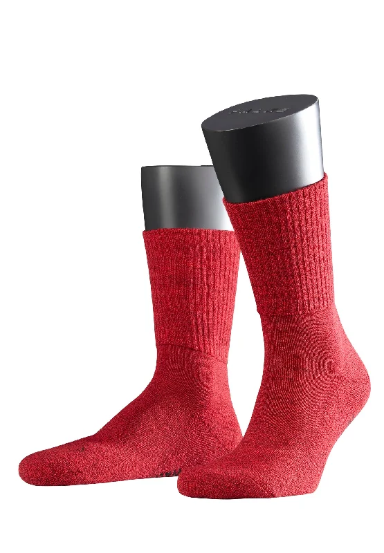 high-performance running socks for men -Walkie Light Unisex Walkie Light Weekend Sock | Scarlet 16486-8280