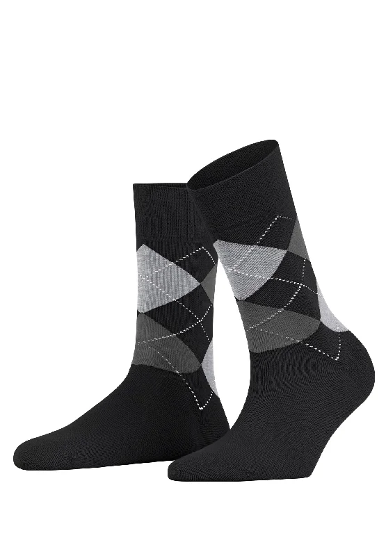 compression socks for travel -Sensitive Argyle So Socks | Moonshine Tiles 46039-3000