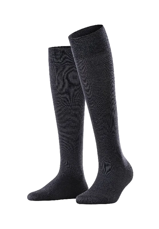 knee-high socks for school uniforms -Sensitive Berlin Knee High | Dark Navy 46229-6370