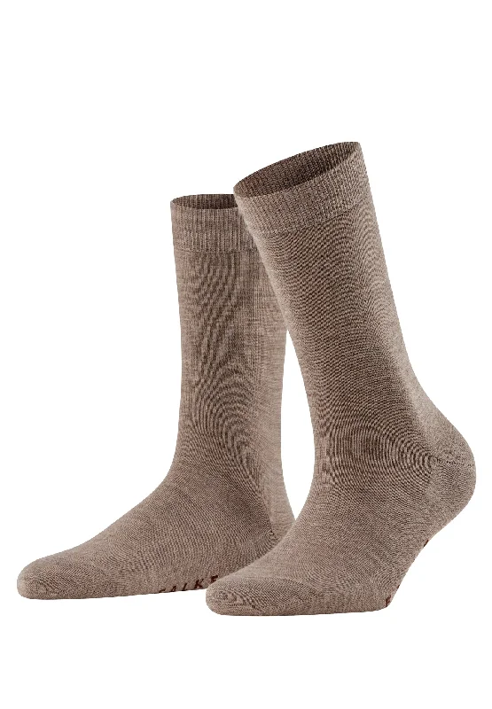 thick socks for outdoor activities -Softmerino Women's Softmerino Wool Sock | Pebble 47488-5810