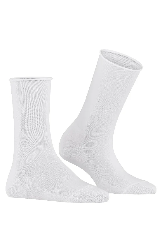 fashion-forward socks for women -Active Breeze So Socks | White 46189-2000