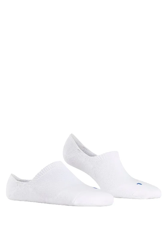 athletic socks for marathon runners -Cool Kicks Cool Kick Invisible Sock | White 46296-2000