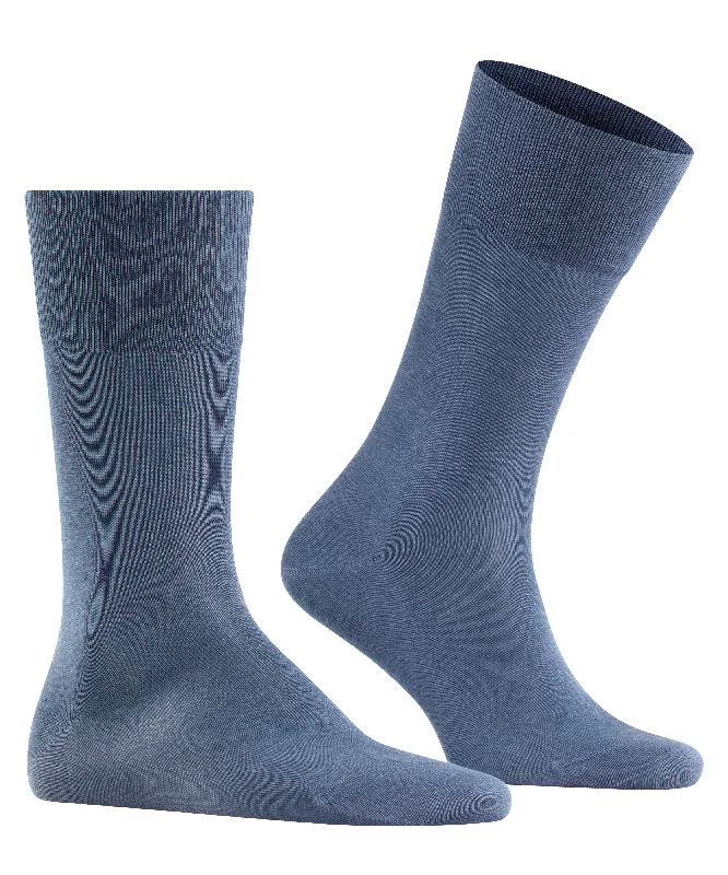 bamboo socks for warm weather -Tiago Kh Socks | Demin Mela 14792-6665