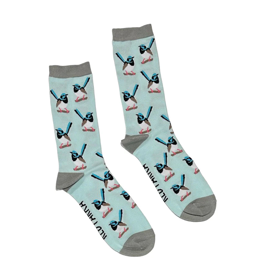 wool socks for camping trips -Fairy Wren Socks