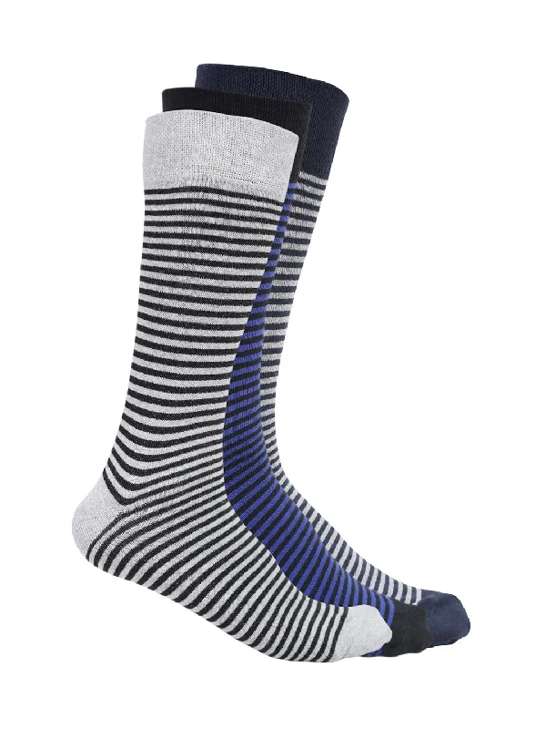 compression socks for swelling -Men Set of 3 Socks