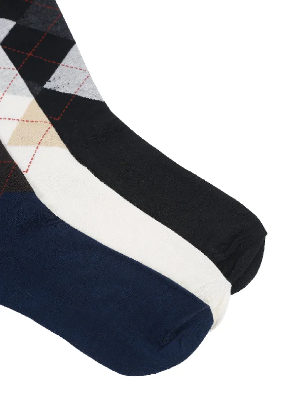 cozy socks for cozy nights in -Men Set of 3 Socks