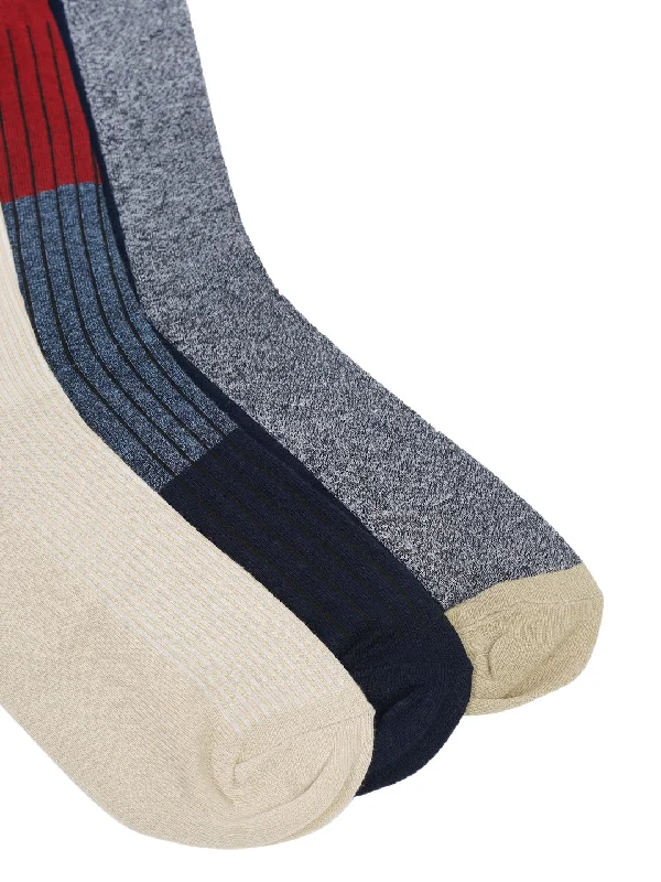 outdoor socks for extreme weather -Men Set of 3 Socks