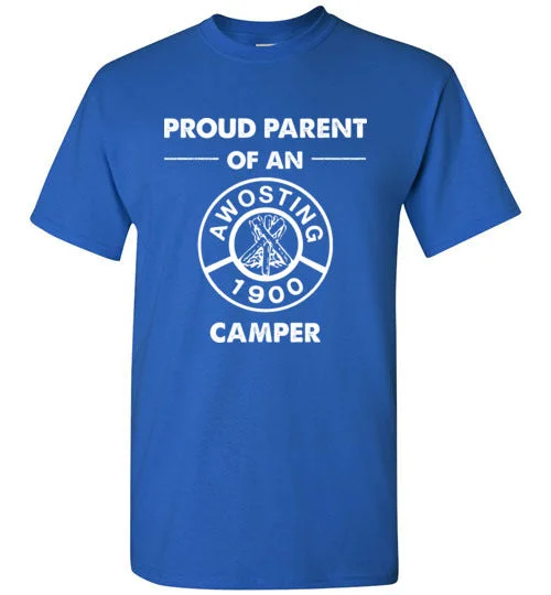 camping fire pit accessories-Awosting Proud Parent Short-Sleeve T-Shirt