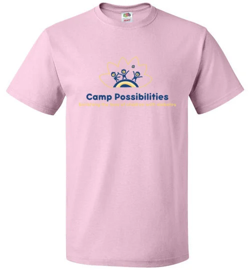 camping backpacking gear accessories-Camp Possibilities Fruit of the Loom Classic Unisex T-Shirt