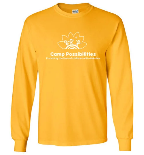 camping tent repair accessories-Camp Possibilities Gildan Long Sleeve T-Shirt