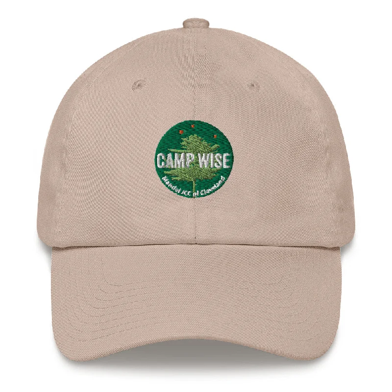 best camping accessories for rainy days-Camp Wise Baseball Cap