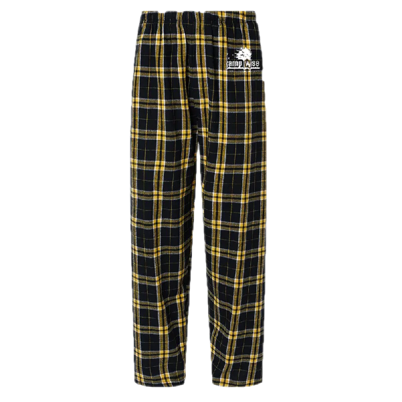 camping accessories for fishing trips-Camp Wise Unisex Flannel Pajama Pants