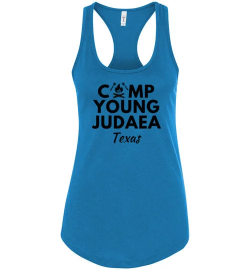 camping accessories for cooking outdoors-CYJ Texas Racerback Tank Top - S'mores