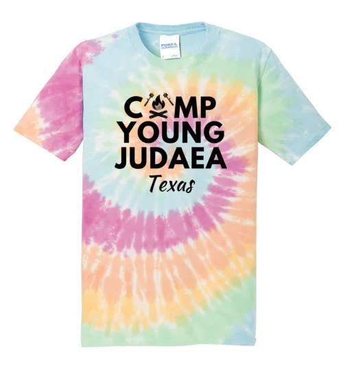 camping kitchen accessories-CYJ Texas Tie-Dye T-Shirt