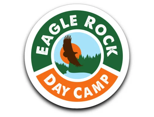 camping table accessories-Eagle Rock Decal Sticker