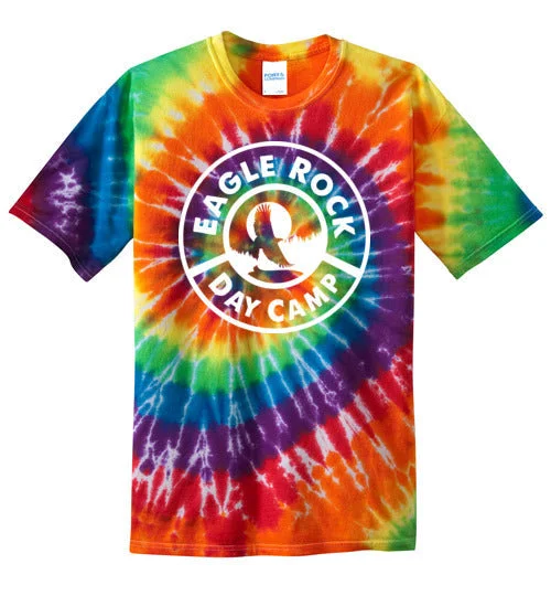 camping utensils accessories-Eagle Rock Tie-Dye T-Shirt