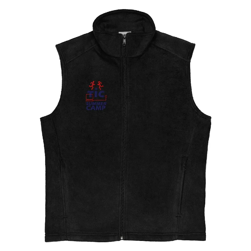 camping accessories for long trips-TIC Men’s Columbia Fleece Vest