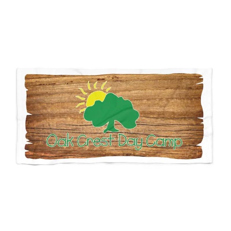 camping neck pillow accessories-Oak Crest Beach Towel