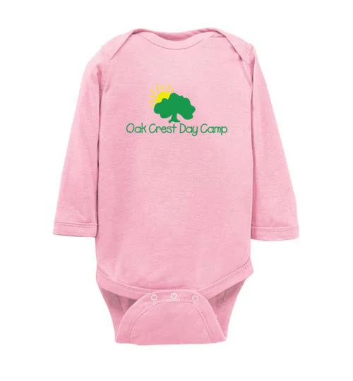 camping emergency fire kit accessories-Oak Crest Infant Long Sleeve Bodysuit