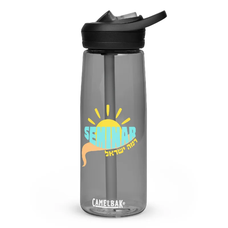 camping hammock rain cover accessories-Ramah Israel Seminar Camelbak Sports Water Bottle - Sun Logo