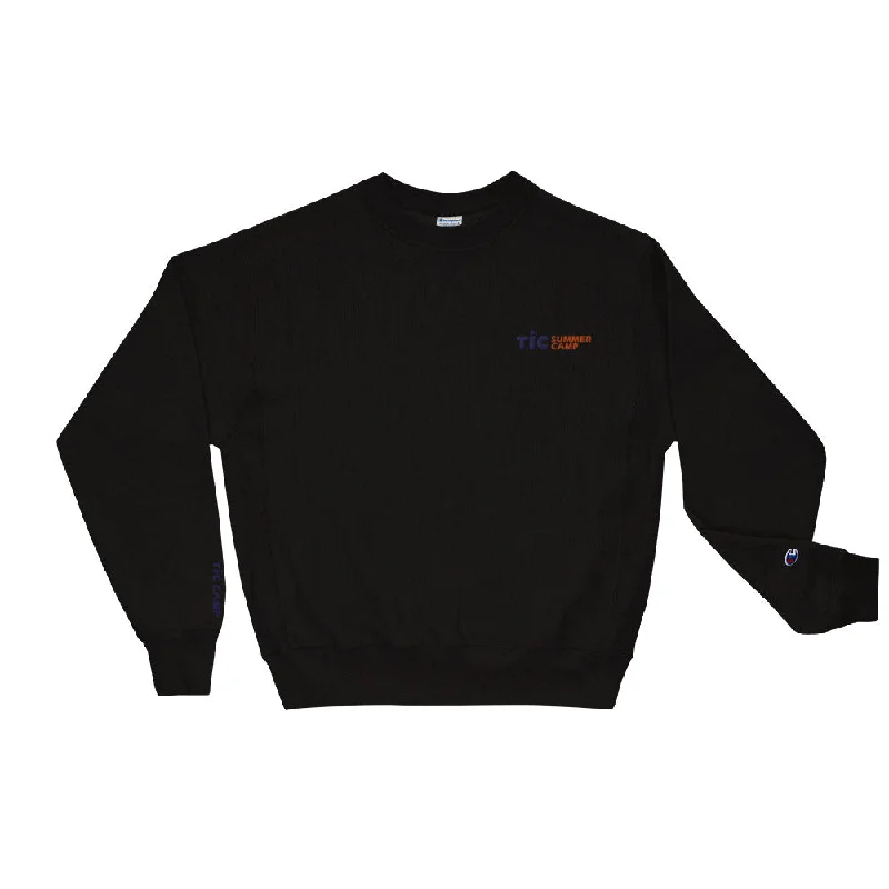 camping flashlight accessories-TIC Champion Sweatshirt