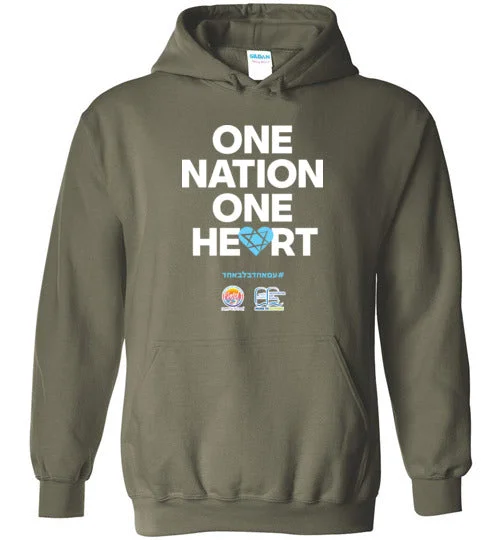 camping multi-functional accessories-WSD One Nation One Heart Hoodie (English)