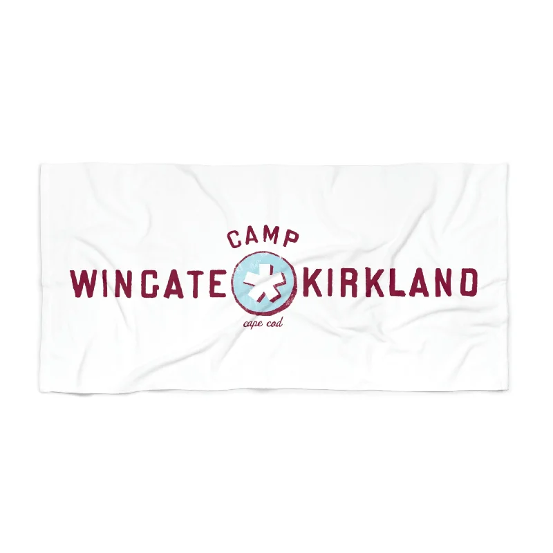 camping emergency shelter accessories-Wingate*Kirkland Beach Towel