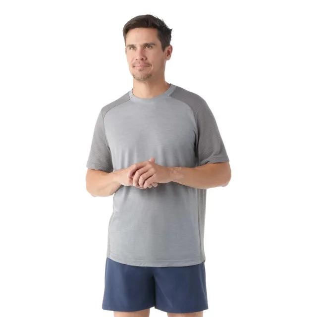 survival gear for hiking and camping -Men's Active Mesh Short Sleeve