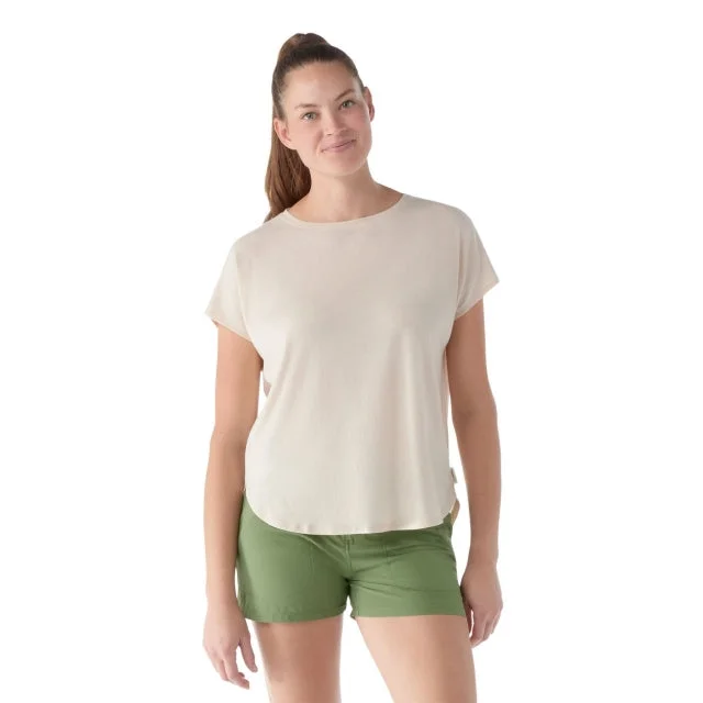 compact camping gear for backpackers -Women's Short Sleeve Swing Top