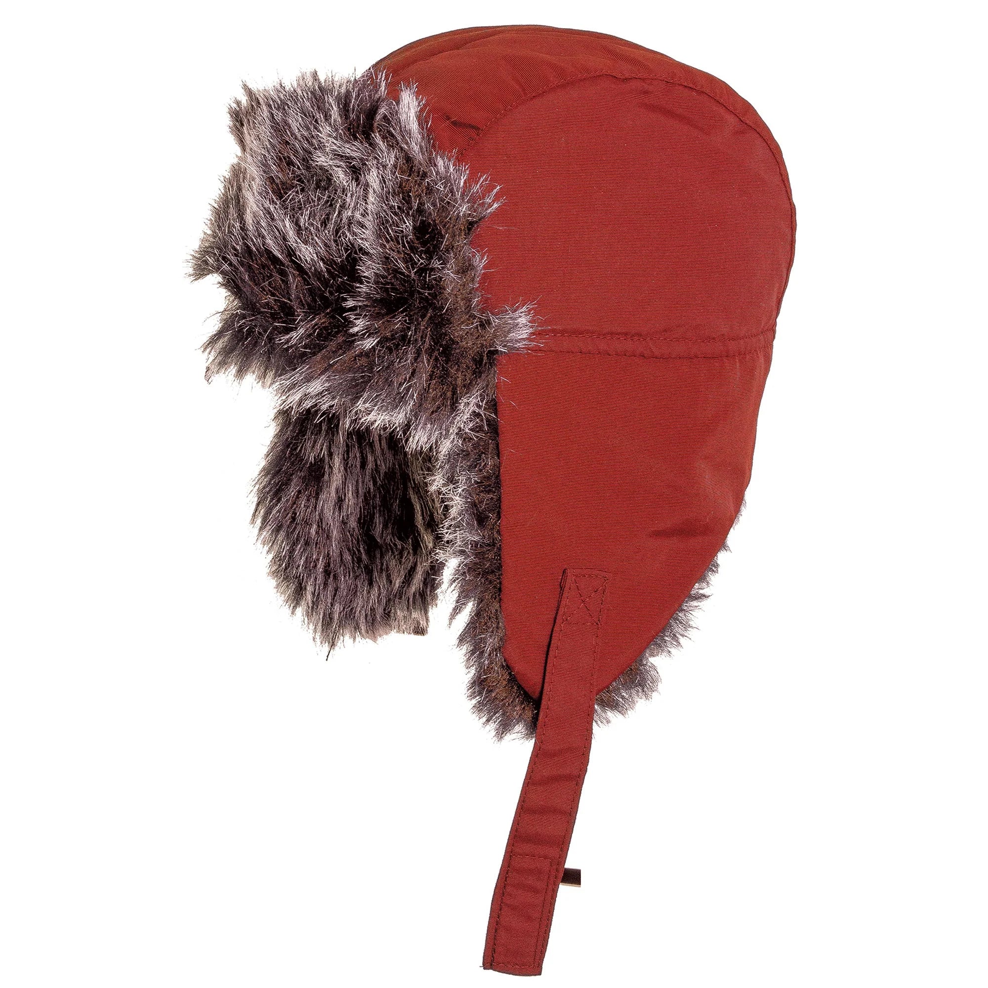 trekking poles with lightweight aluminum -KIDS FAUX FUR HAT