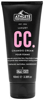 compact camping gear for backpackers -Athlete Performance Womens Luxury CC Chamois Cream: 100ml Tube