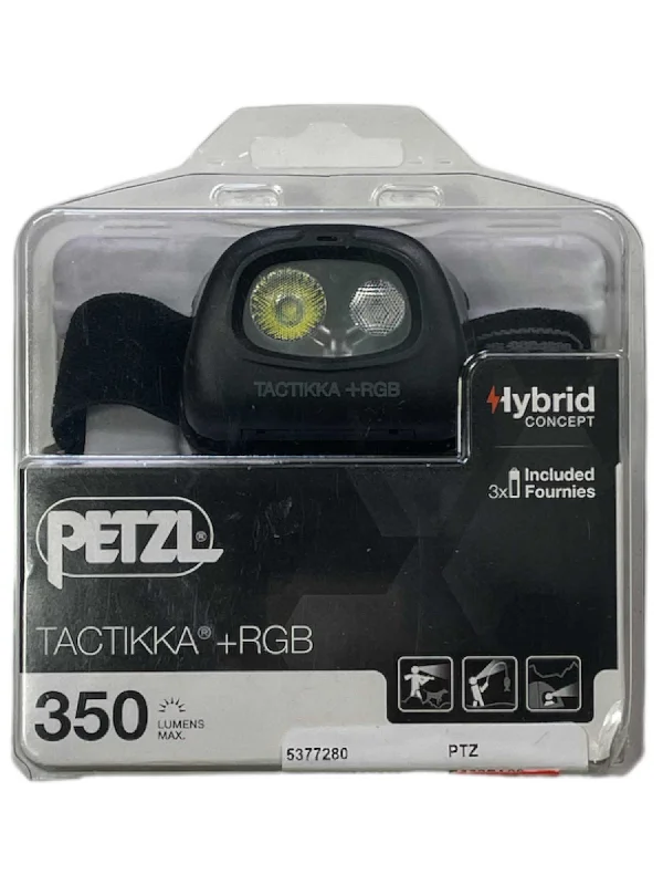 hiking boots with thermal insulation -Petzl Tactikka + RGB Headlamp