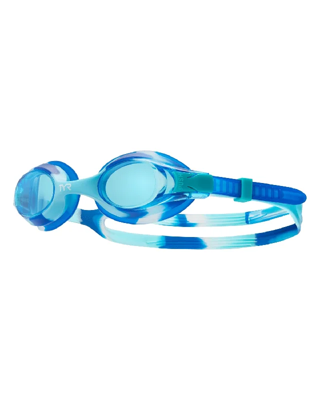 camping gear with adjustable straps -Kids' Swimple Tie Dye Goggles - 420